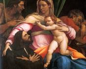塞巴斯蒂亚诺 德尔 皮翁博 : The Virgin and Child with Saints and a Donor